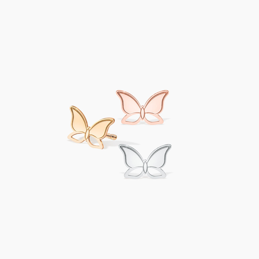 Dainty Butterfly Earrings