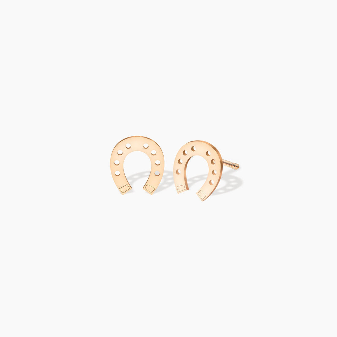 Horseshoe Stud Earrings