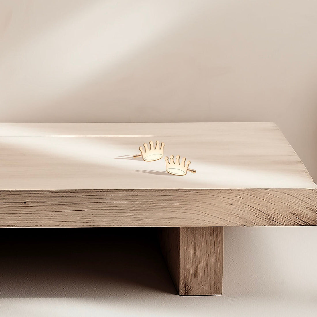Crown Stud Earrings