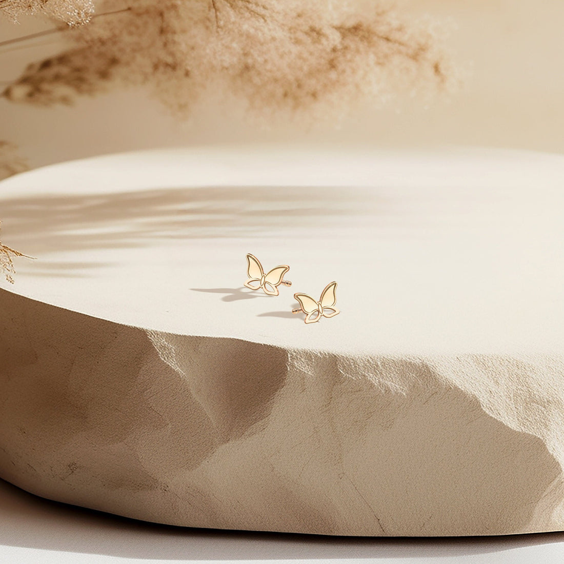 Dainty Butterfly Earrings