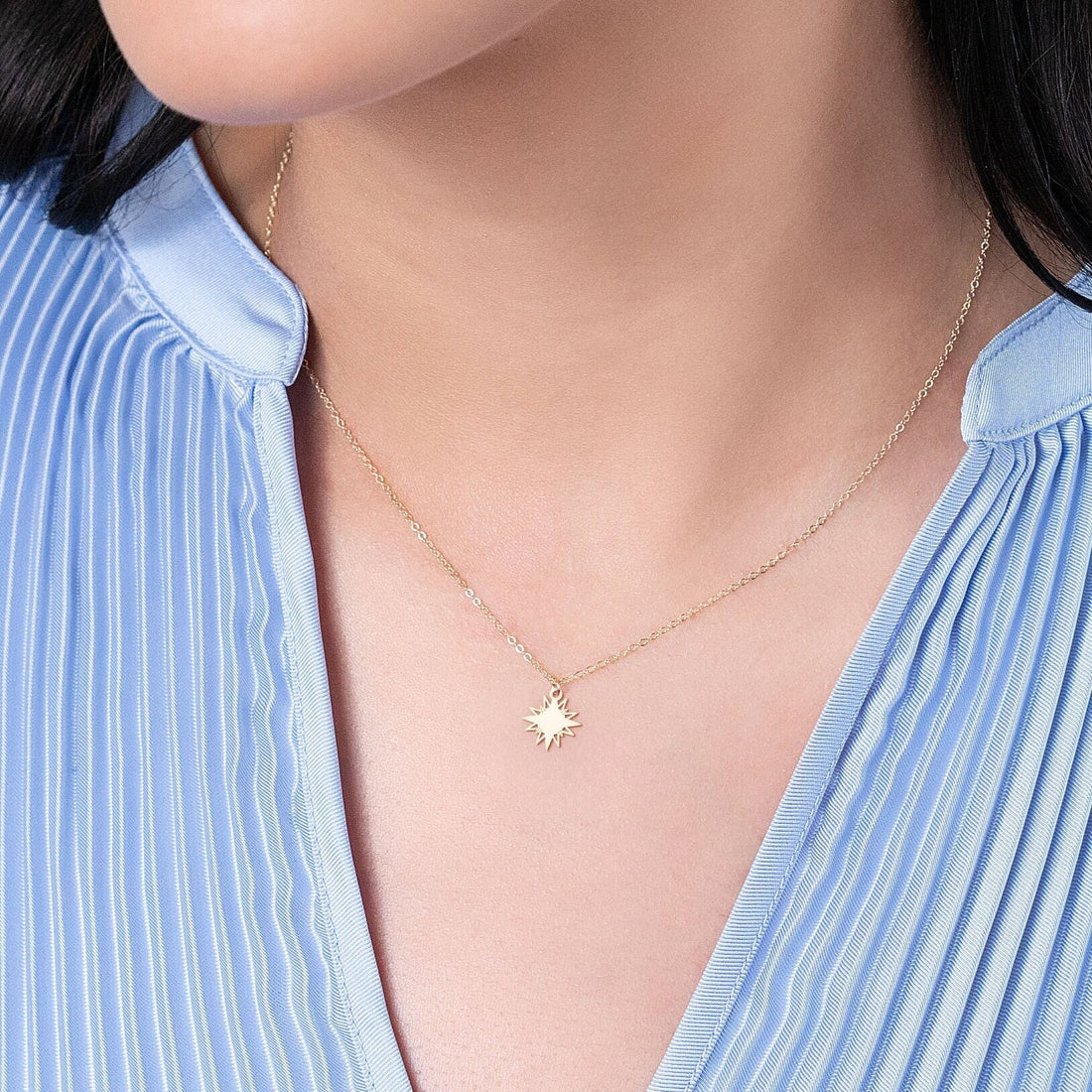 Starburst Pendant Necklace