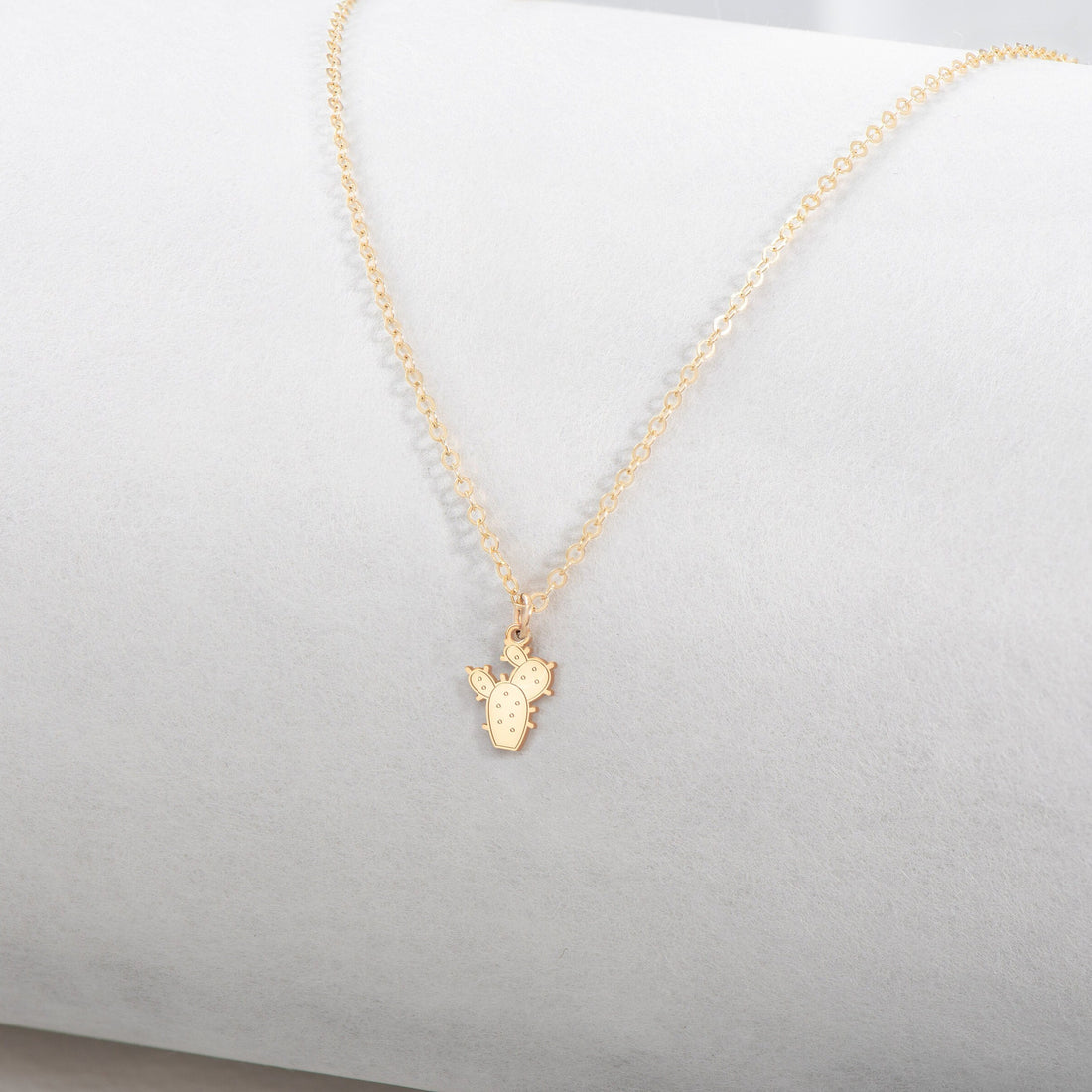 Cactus Pendant Necklace