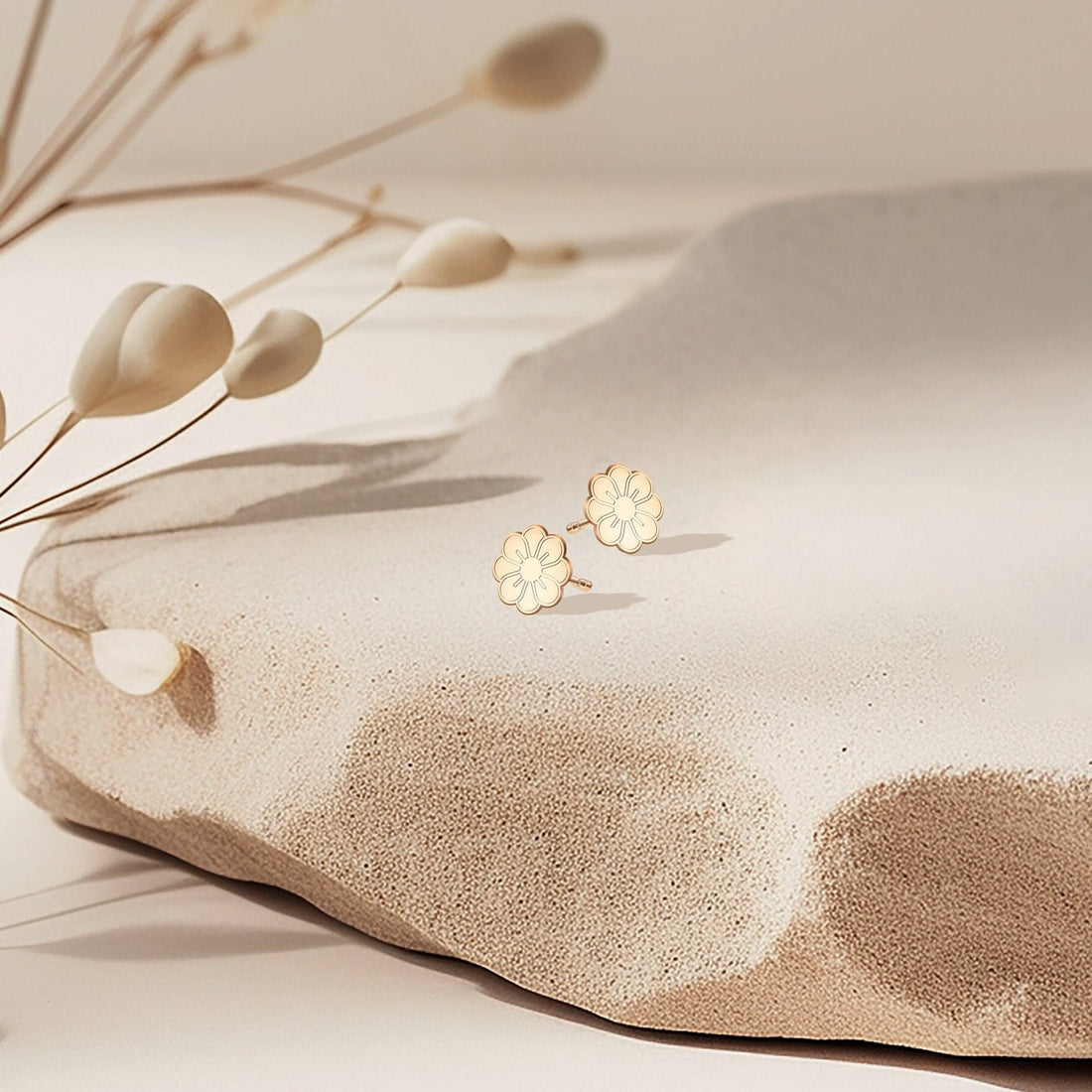 Flower Earrings Dainty