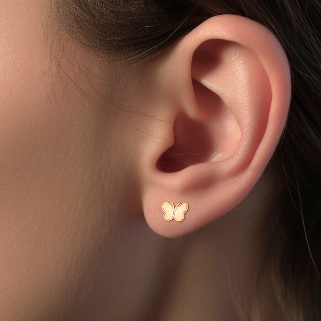 Butterfly Stud Earrings
