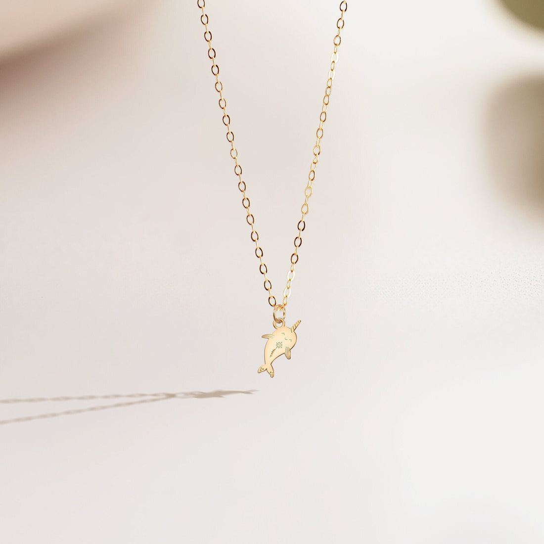 Narwhal Necklace Whimsical