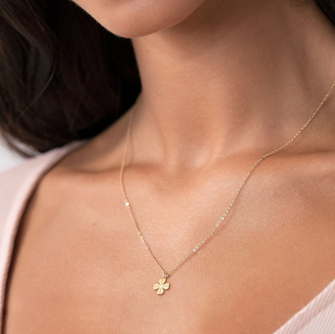 Clover Necklace Whimsical