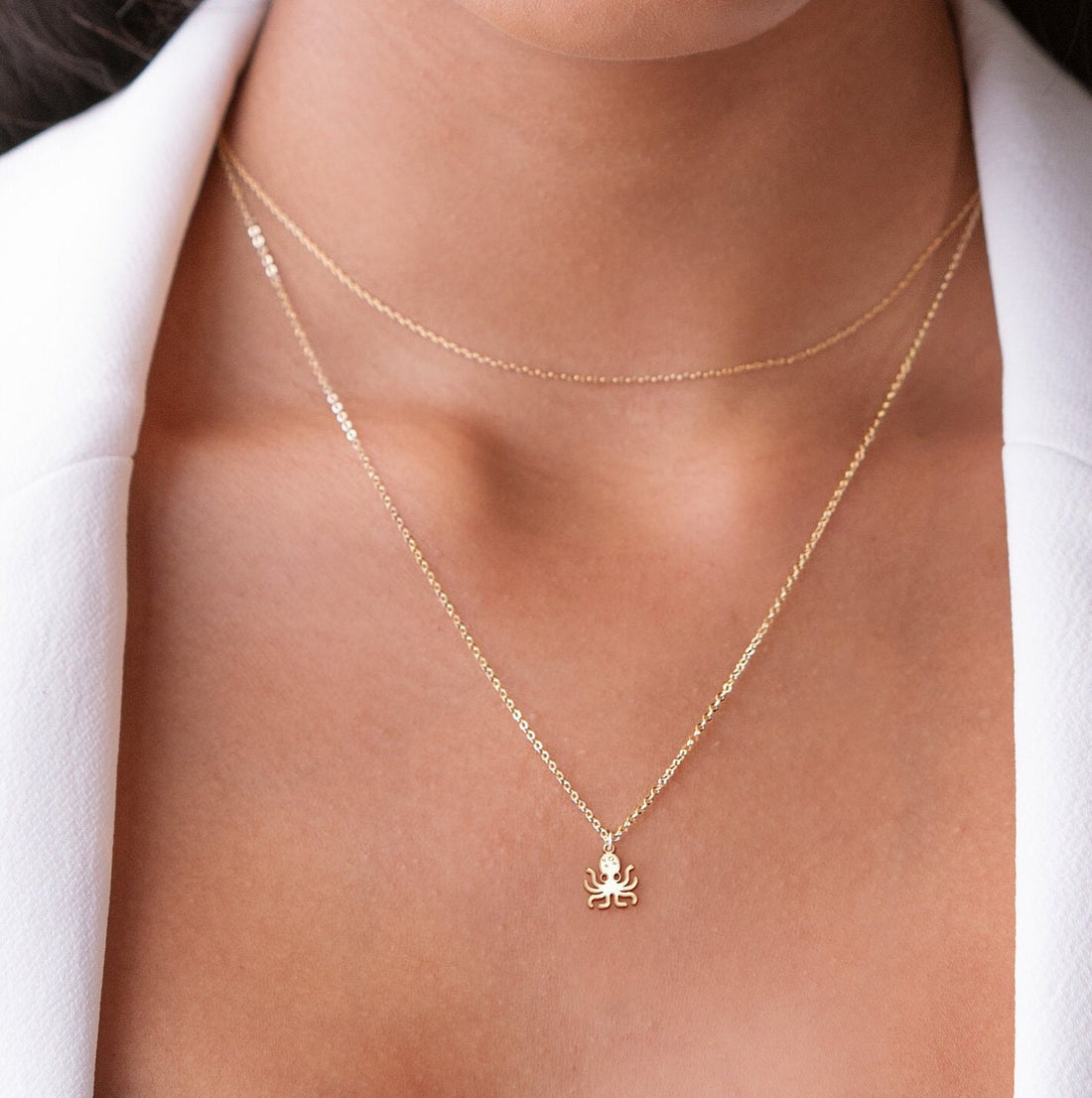 Octopus Pendant Necklace