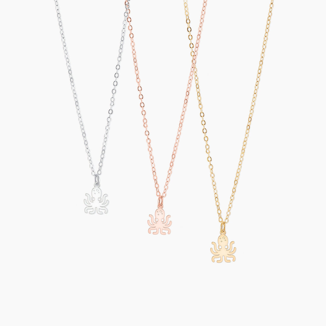 Octopus Pendant Necklace