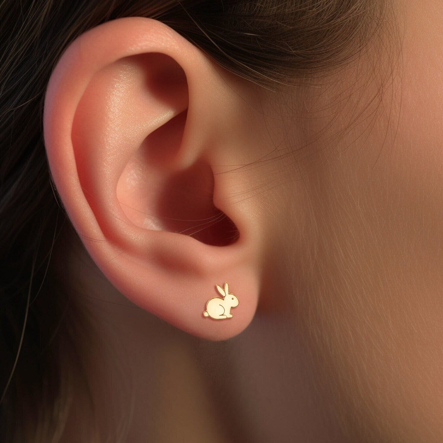 Sitting Bunny Earrings