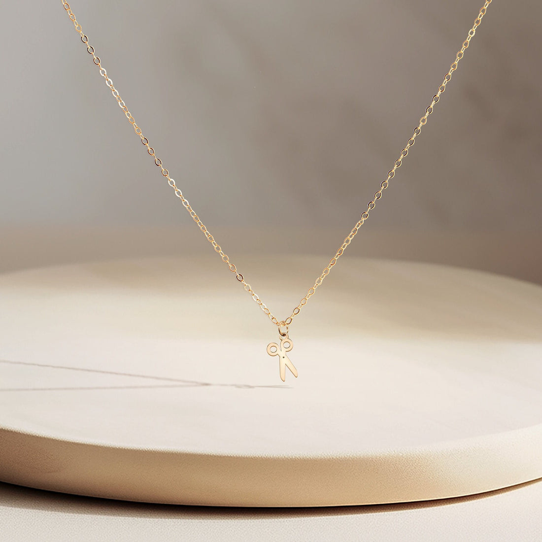 Scissors Necklace Whimsical