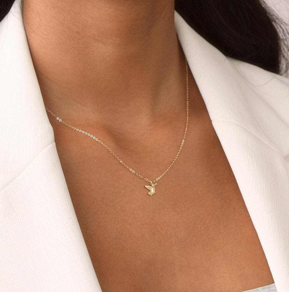 Mini Hummingbird Necklace