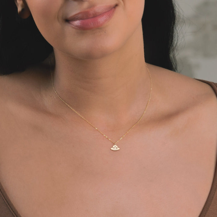 Alien UFO Necklace