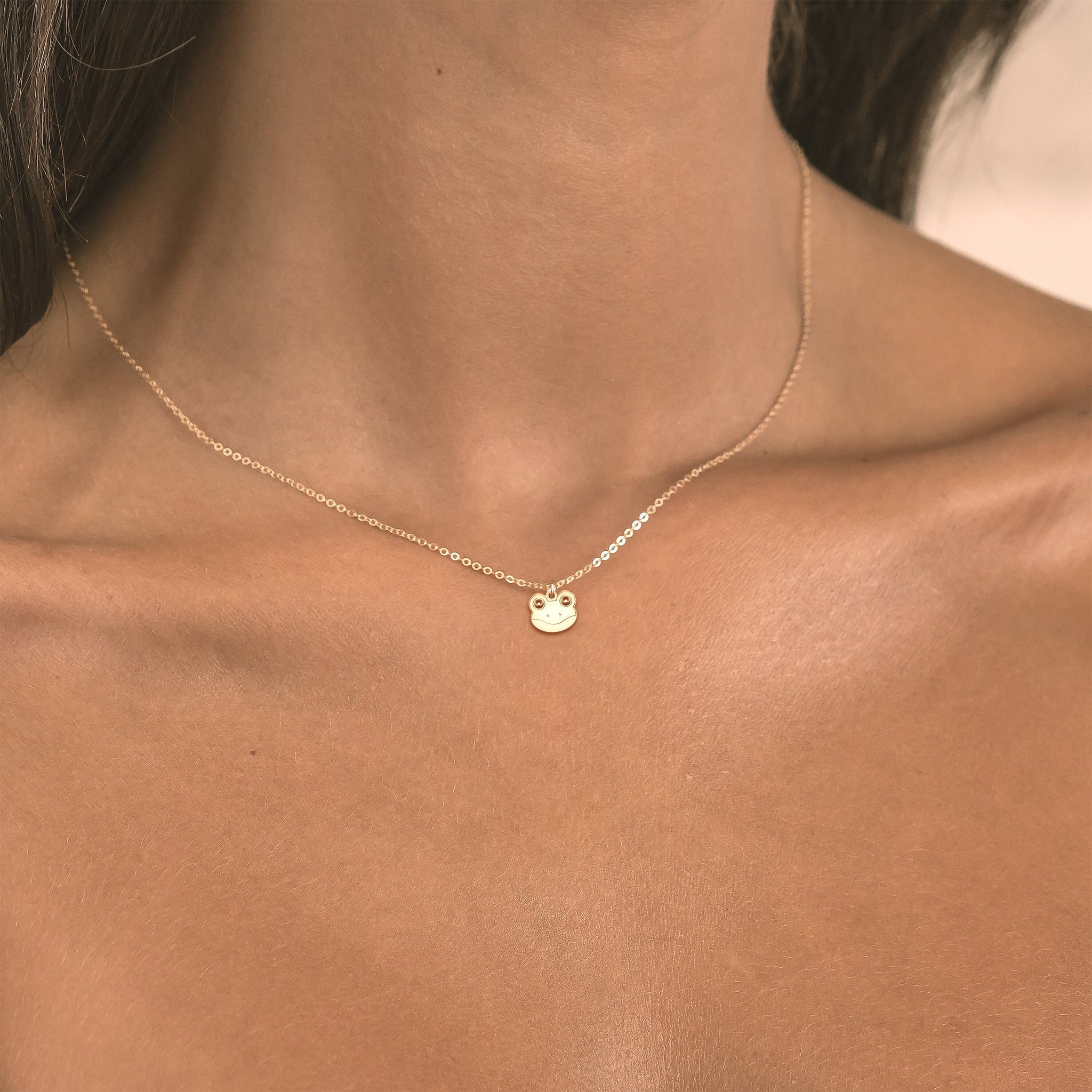 Frog Pendant Necklace