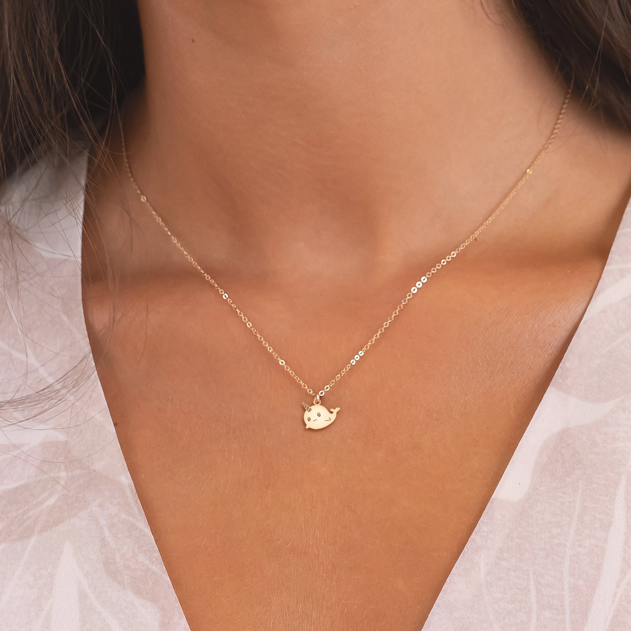 Narwhal Pendant Necklace