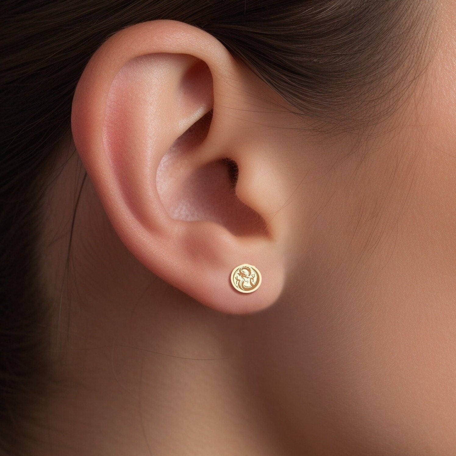 Dainty Dragon Studs