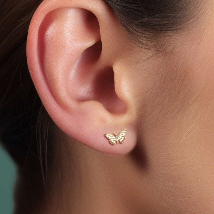 Delicate Butterfly Earrings