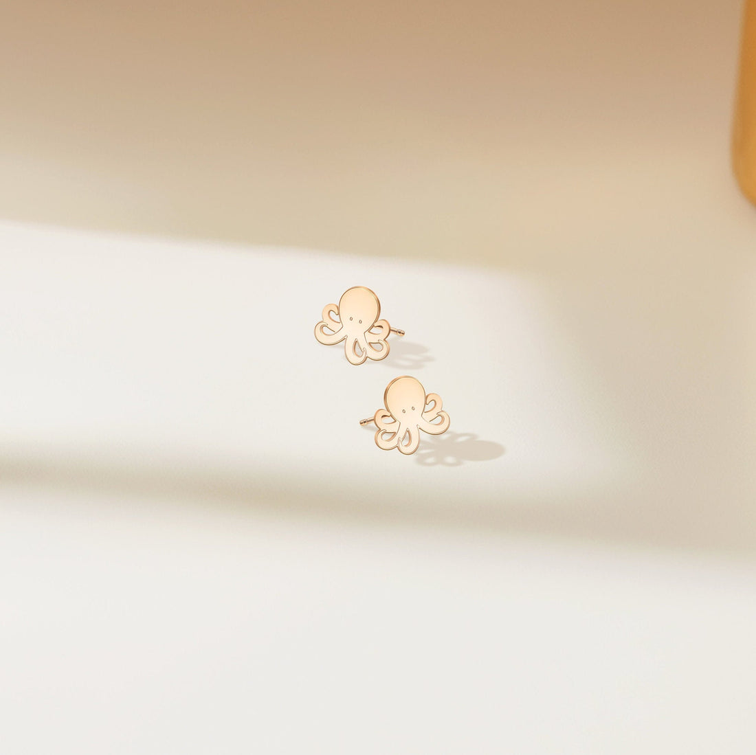 Charming Octopus Stud Earrings