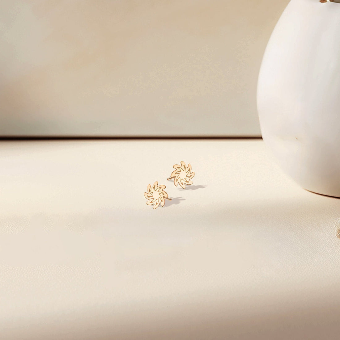 Celestial Starburst Stud Earrings