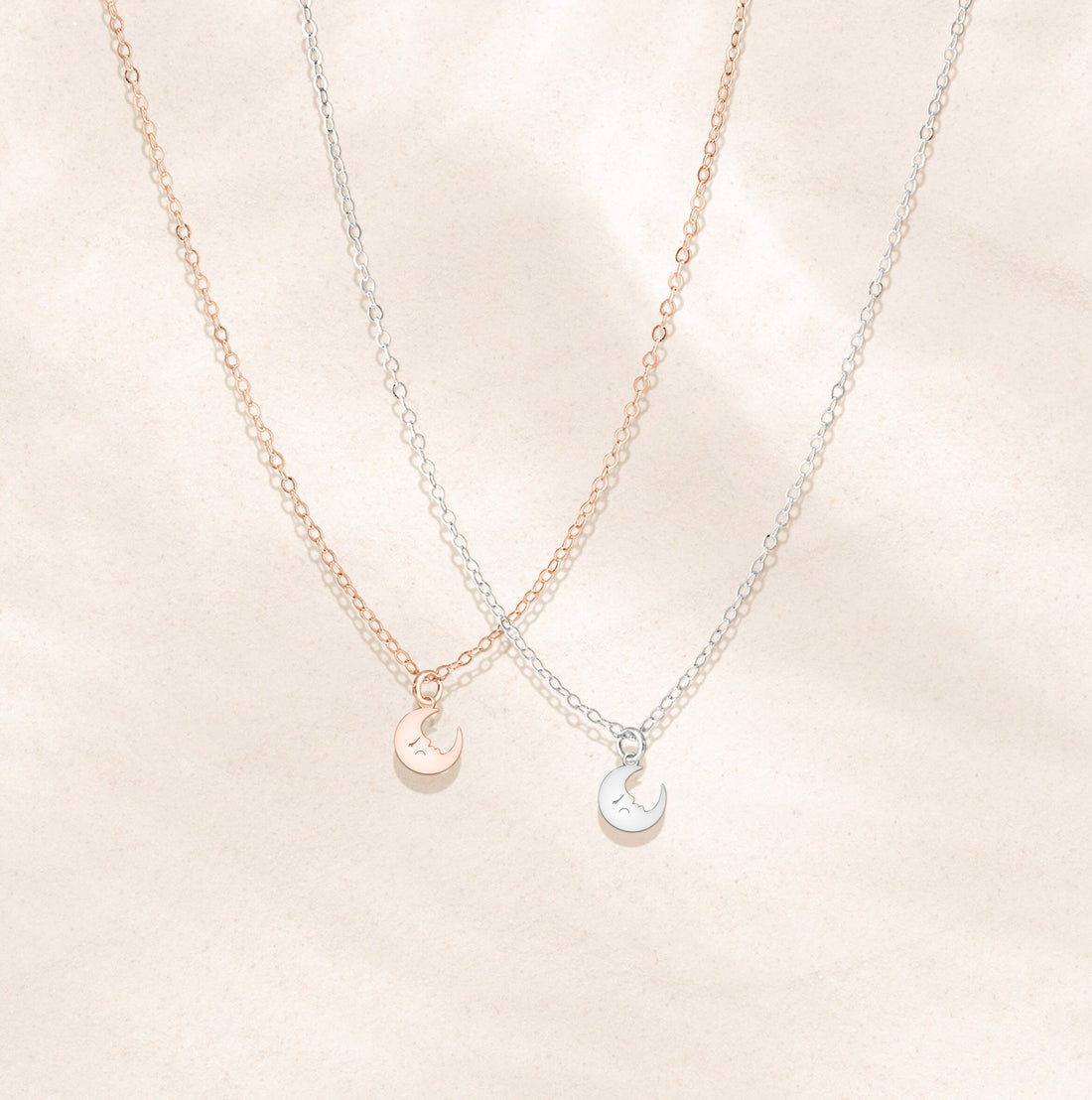 Small Moon Necklace