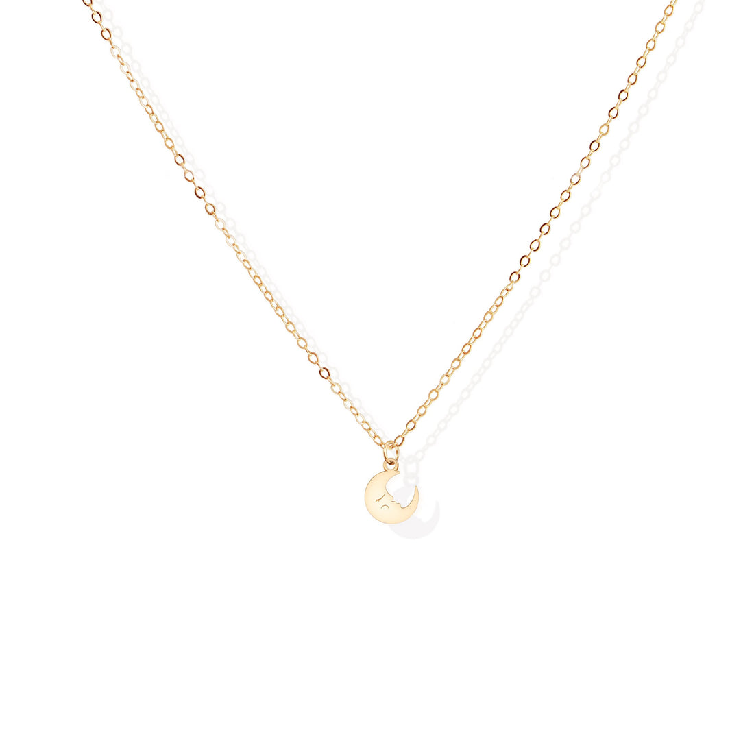 Small Moon Necklace