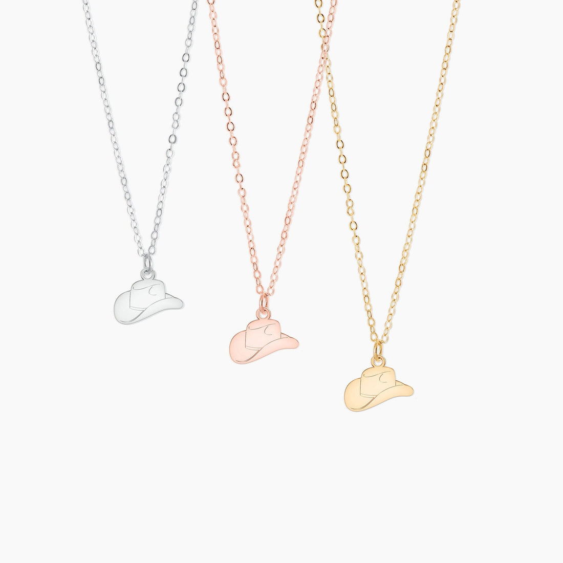 Cowboy Hat Necklace