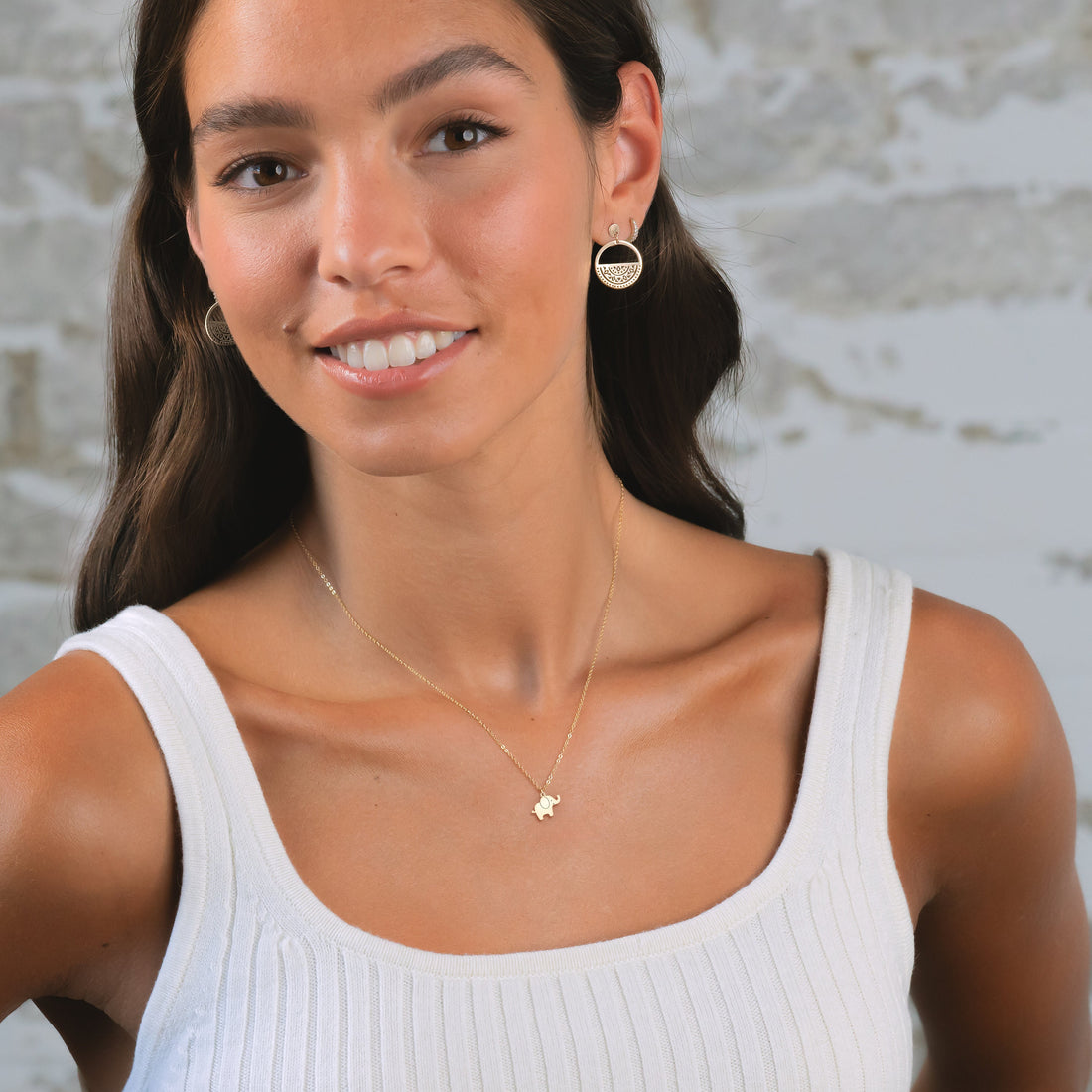 Elephant Charm Necklace
