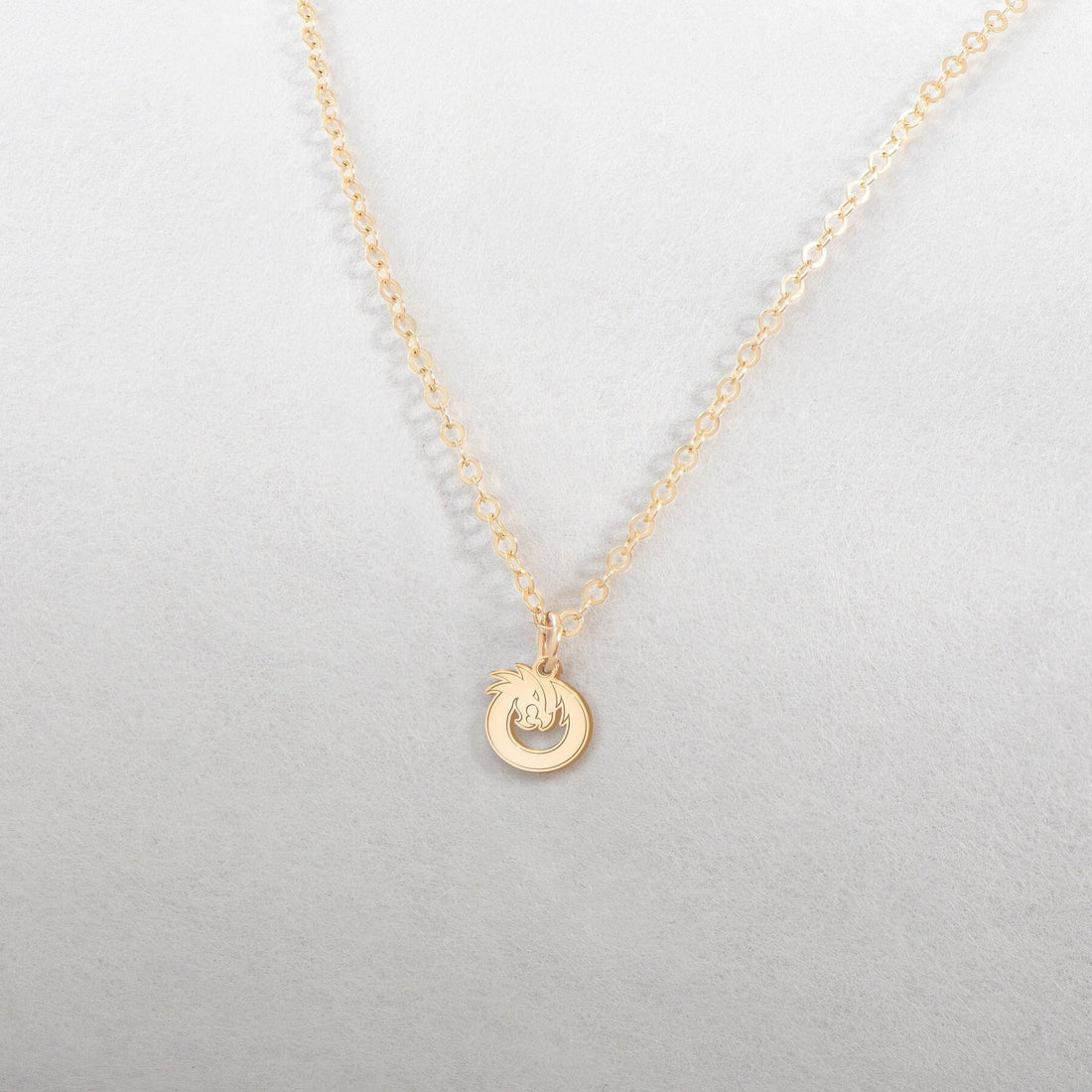 Ouroboros Dragon Necklace