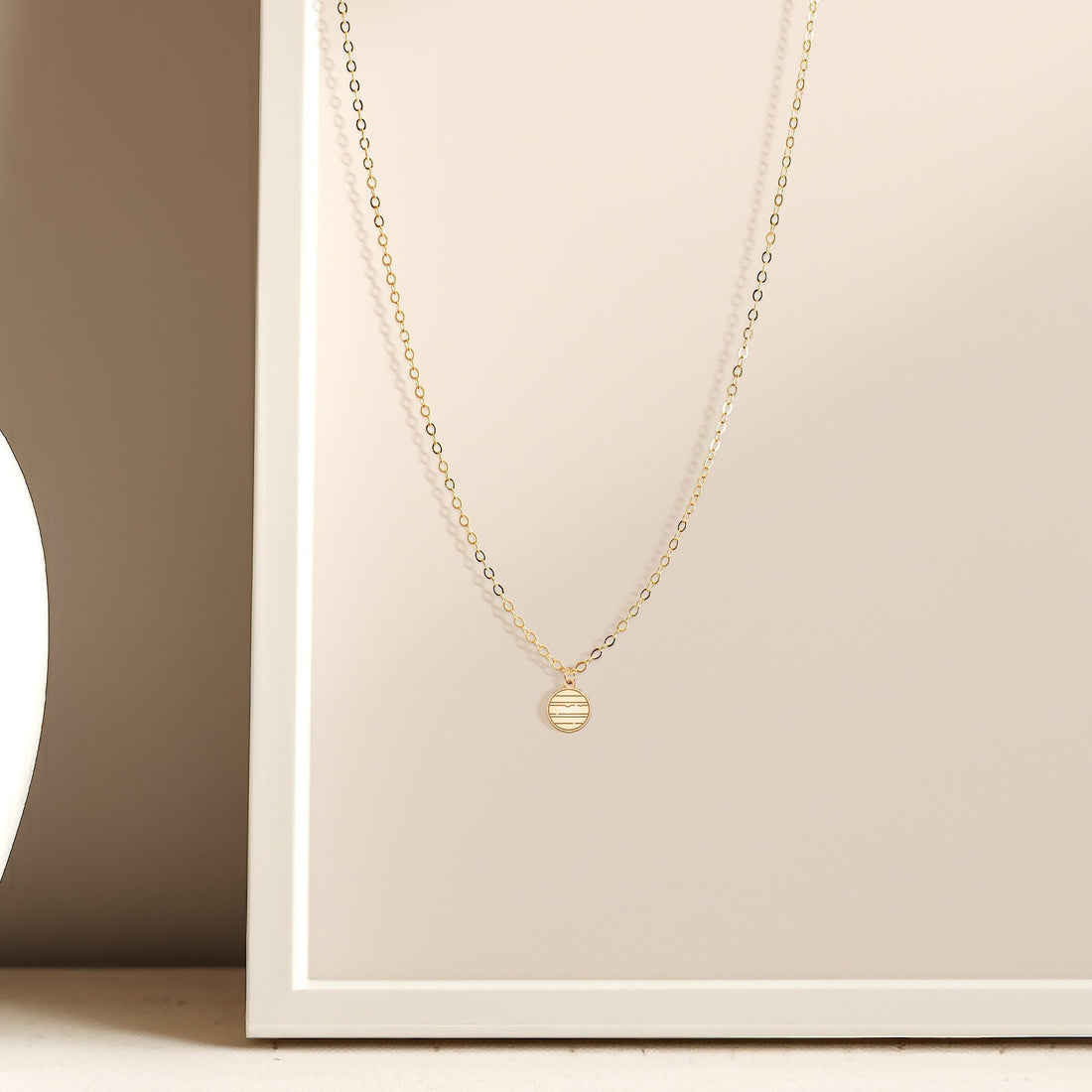 Planet Pendant Necklace