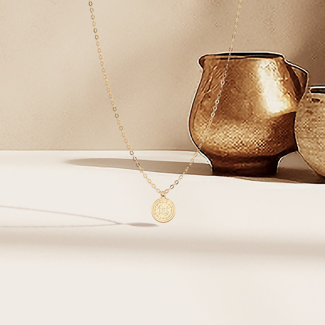 Mexico Medallion Pendant Necklace