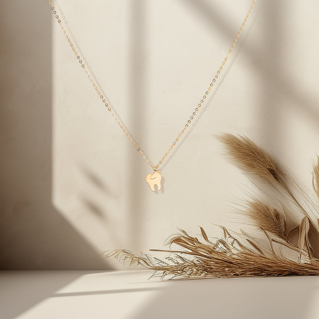 Tooth Pendant Necklace