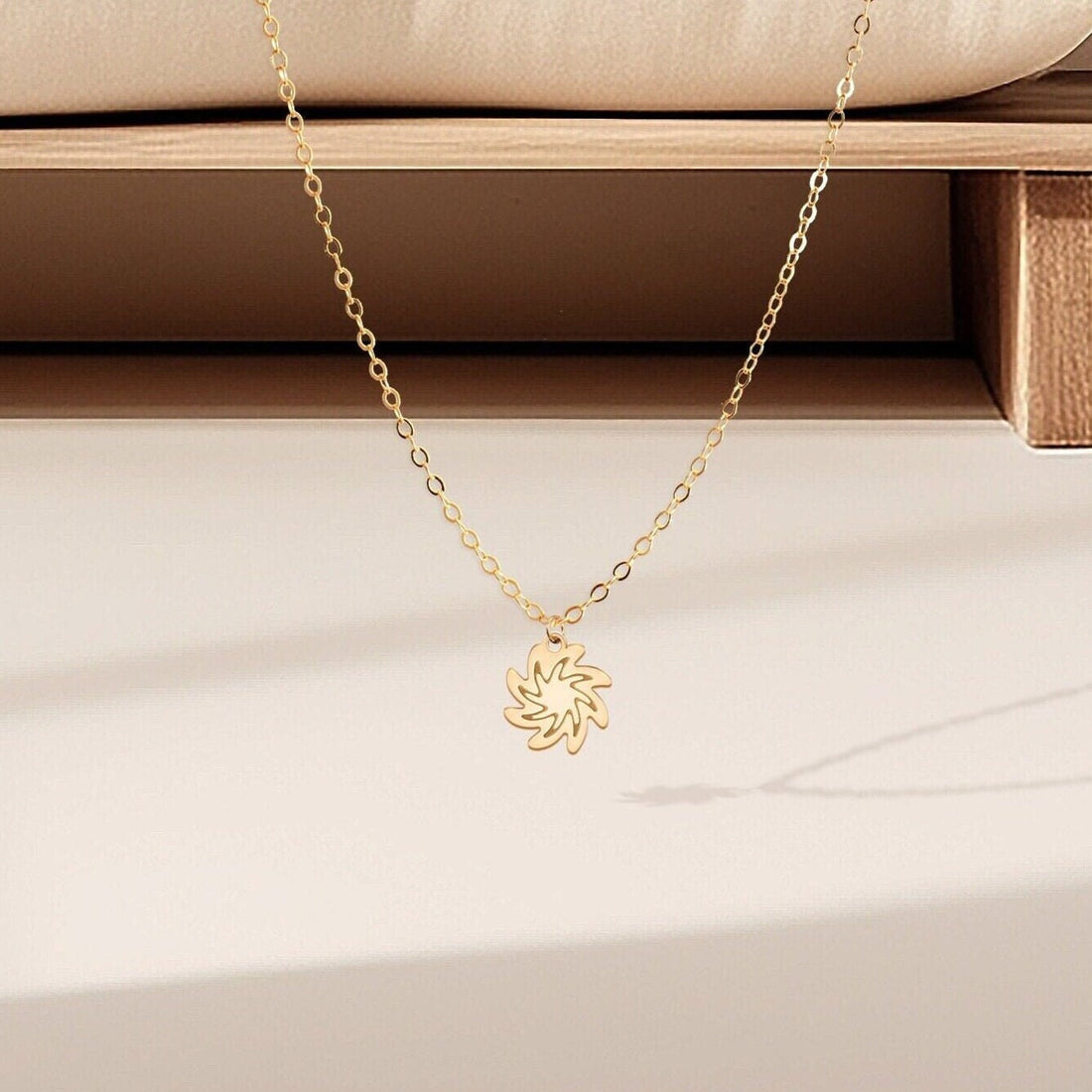 Space Spiral Necklace