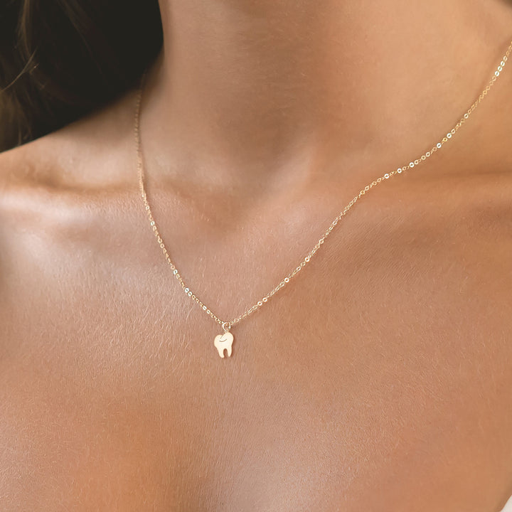 Tooth Necklace, Dentist Gift