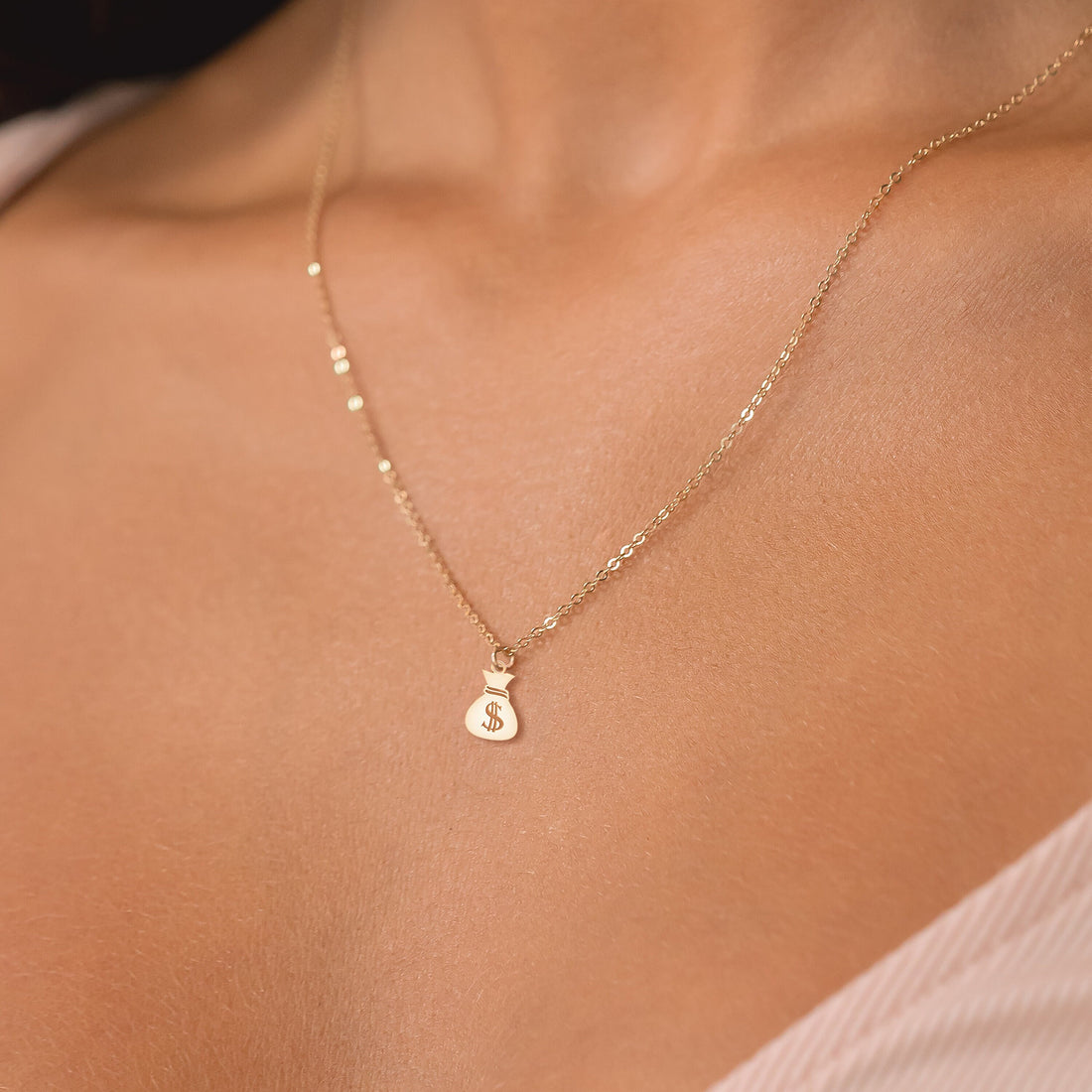 Money Bag Necklace