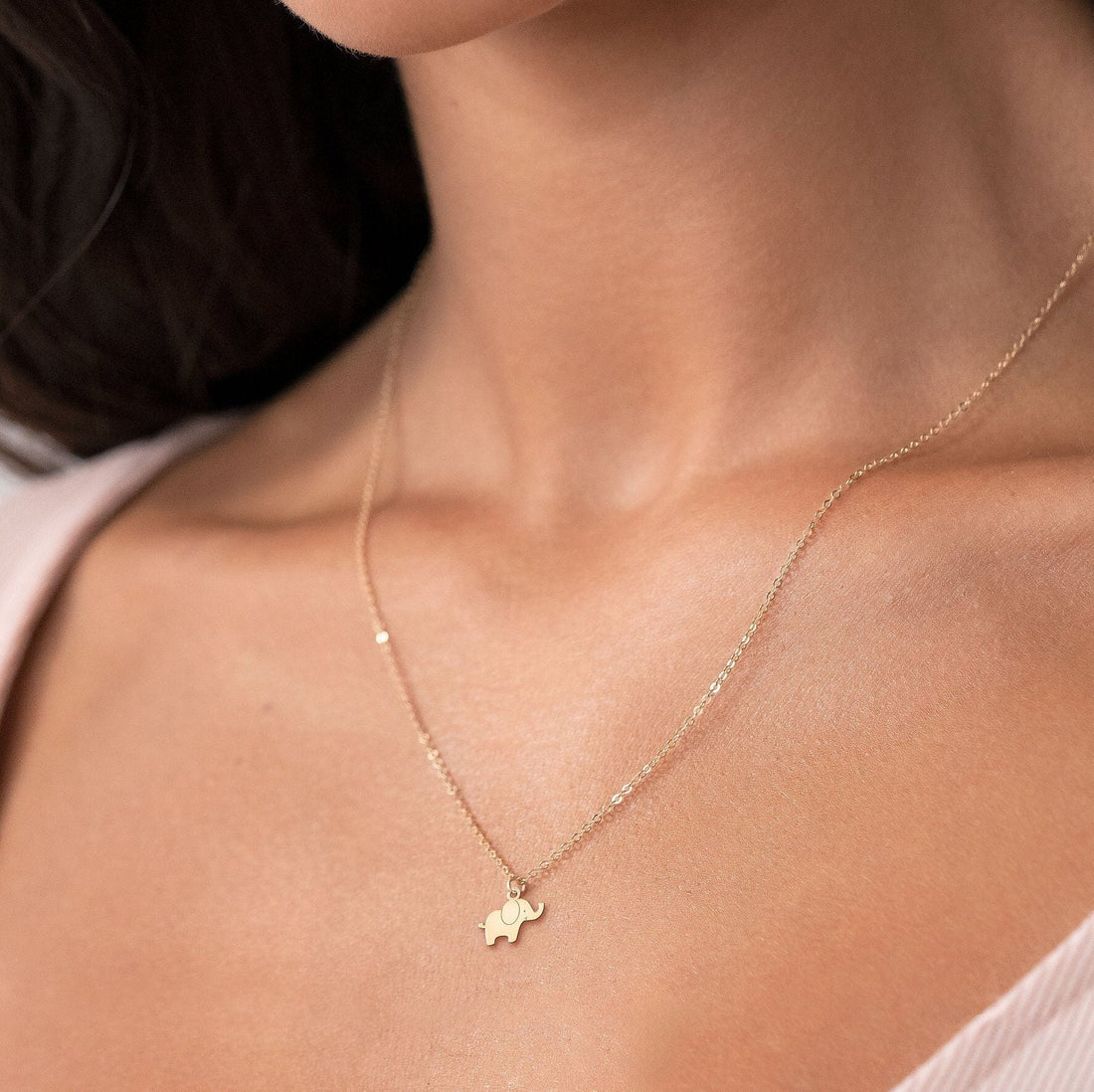 Elephant Charm Necklace