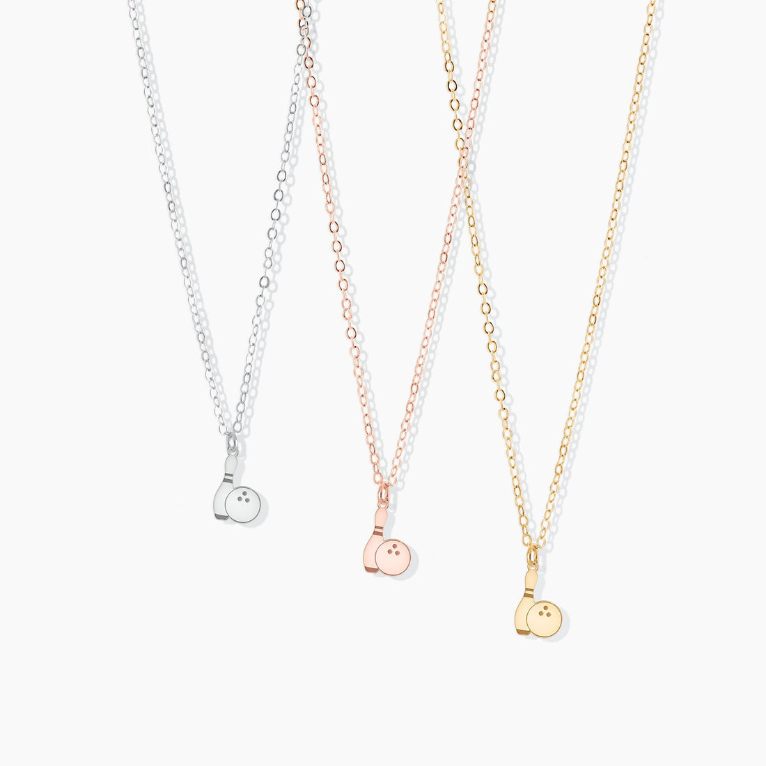 Bowling Pin Ball Necklace