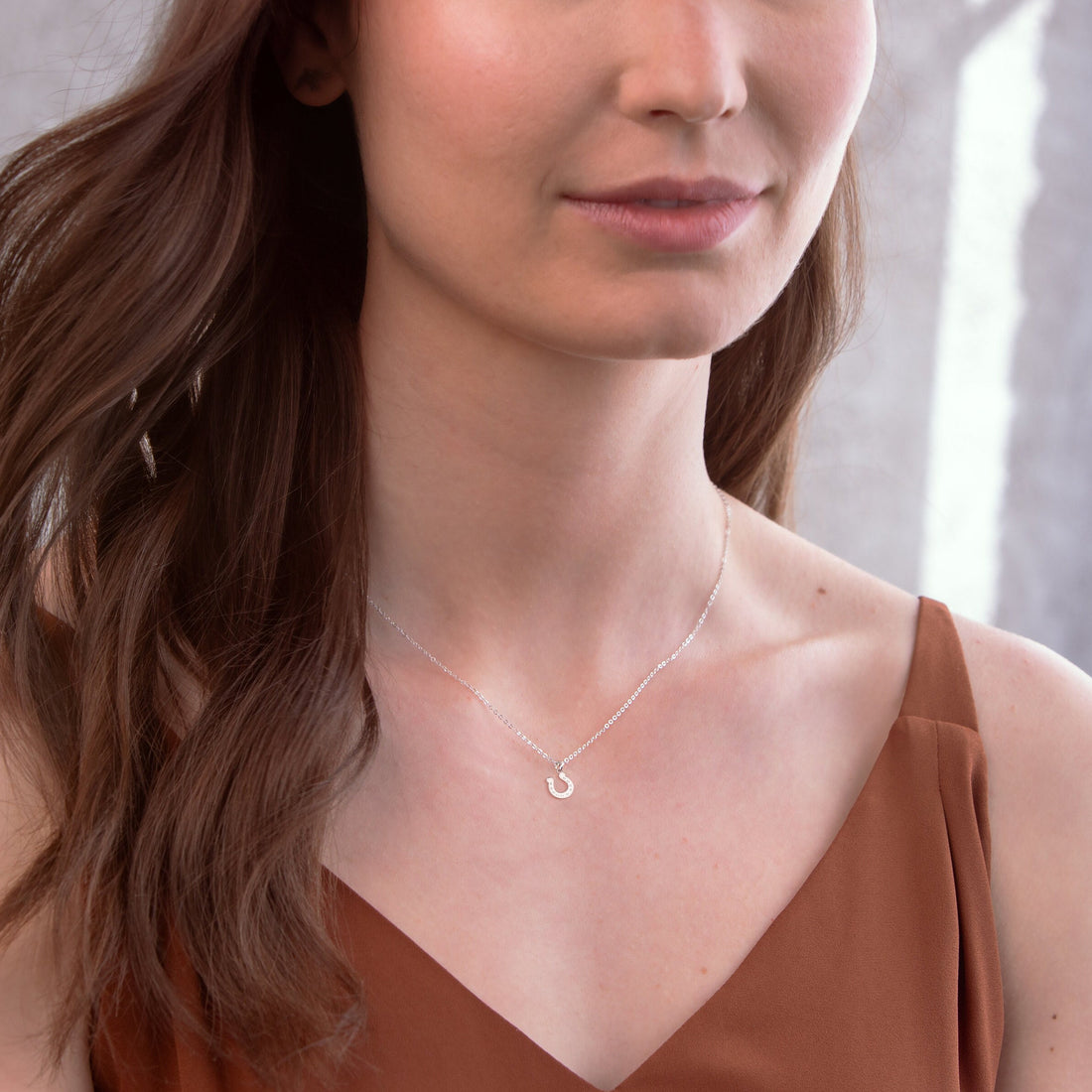 Horseshoe Charm Necklace
