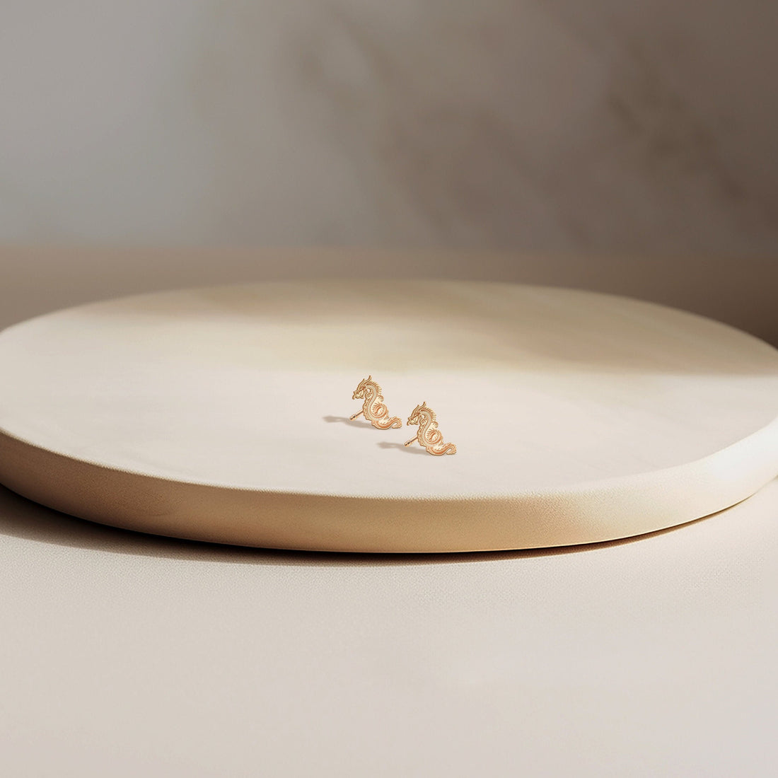 Dainty Dragon Earrings
