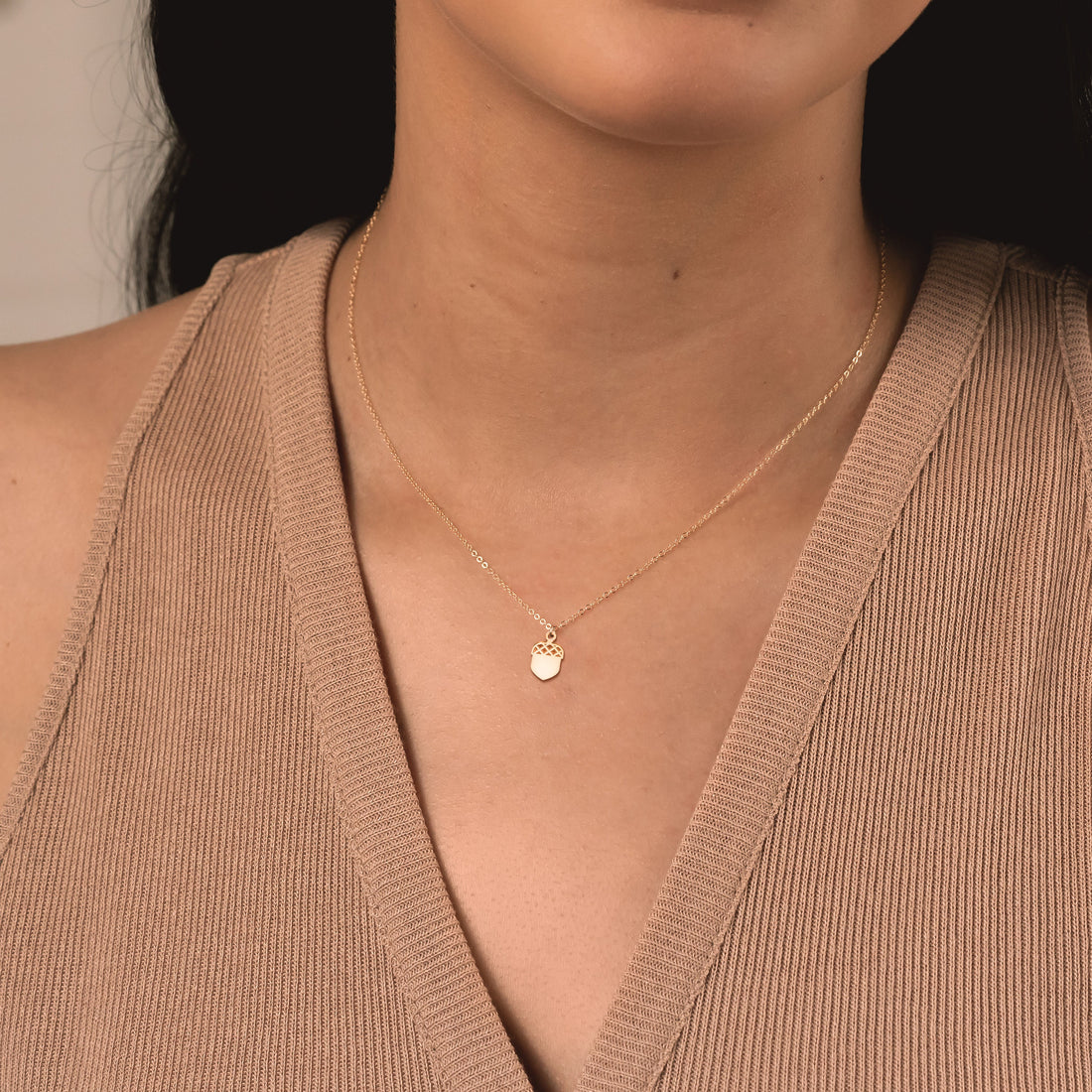 Acorn Charm