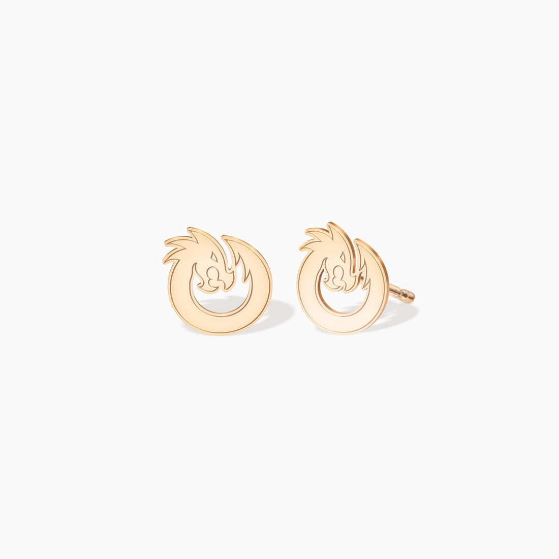 Ouroboros Dragon Earrings