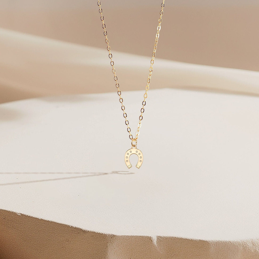 Horseshoe Necklace Whimsical