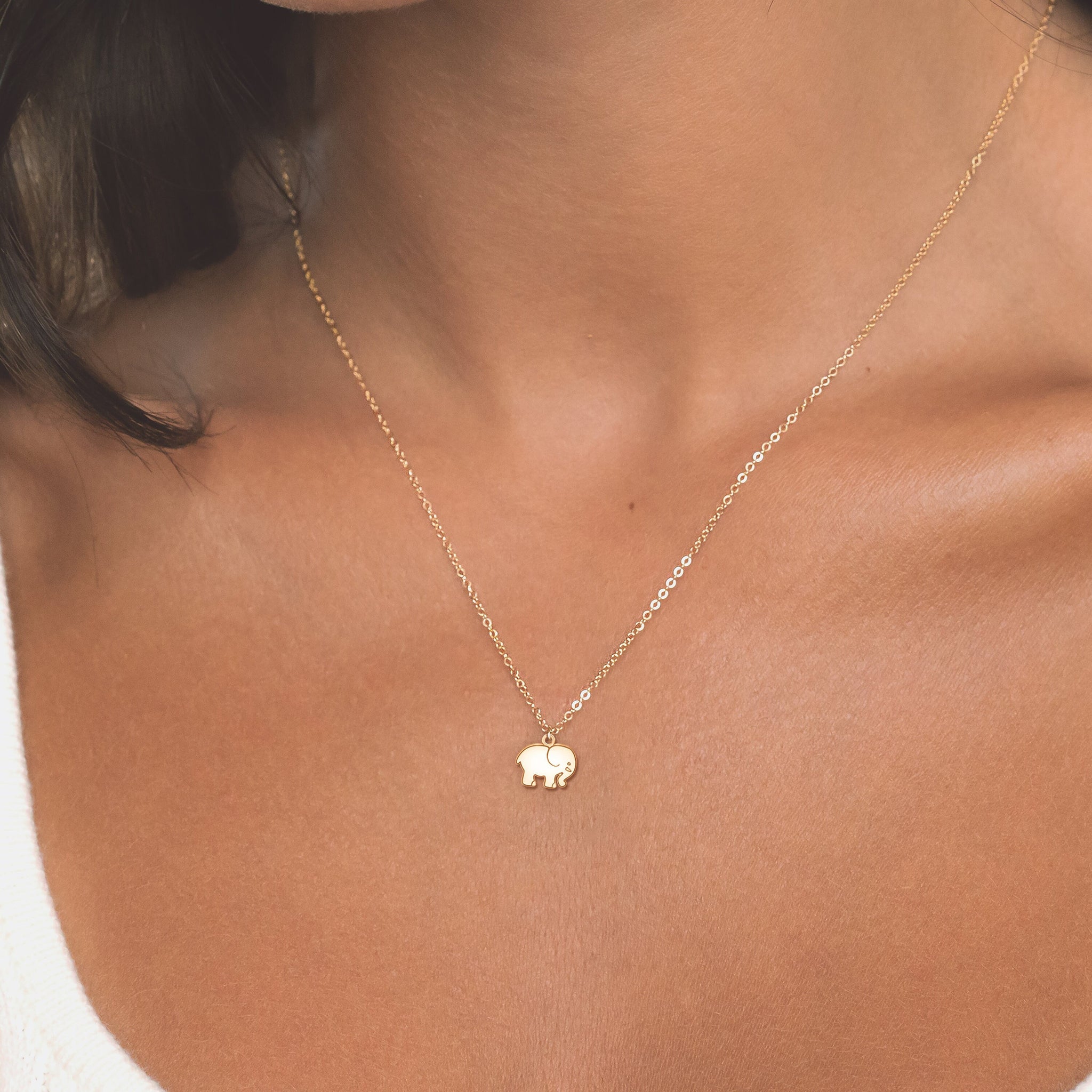 Elephant Charm Necklace