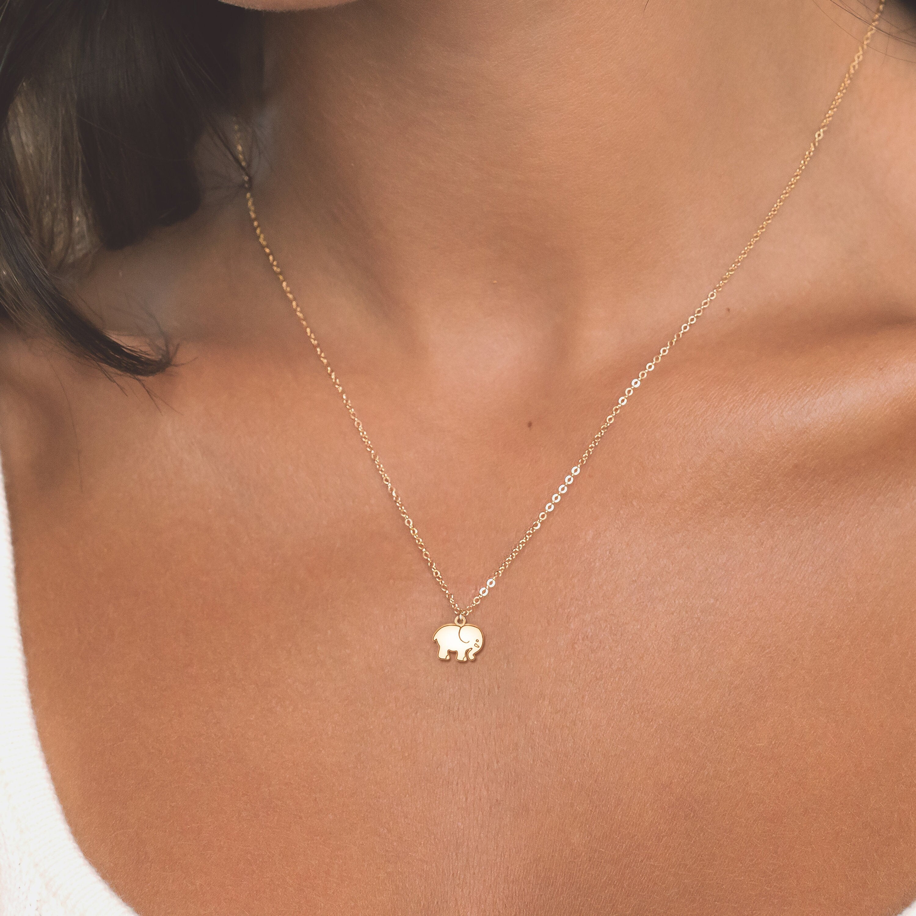 Elephant Charm Necklace