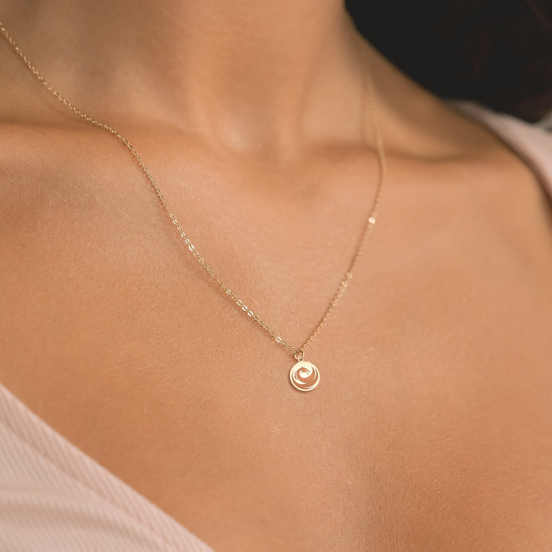 Dragon Disc Necklace