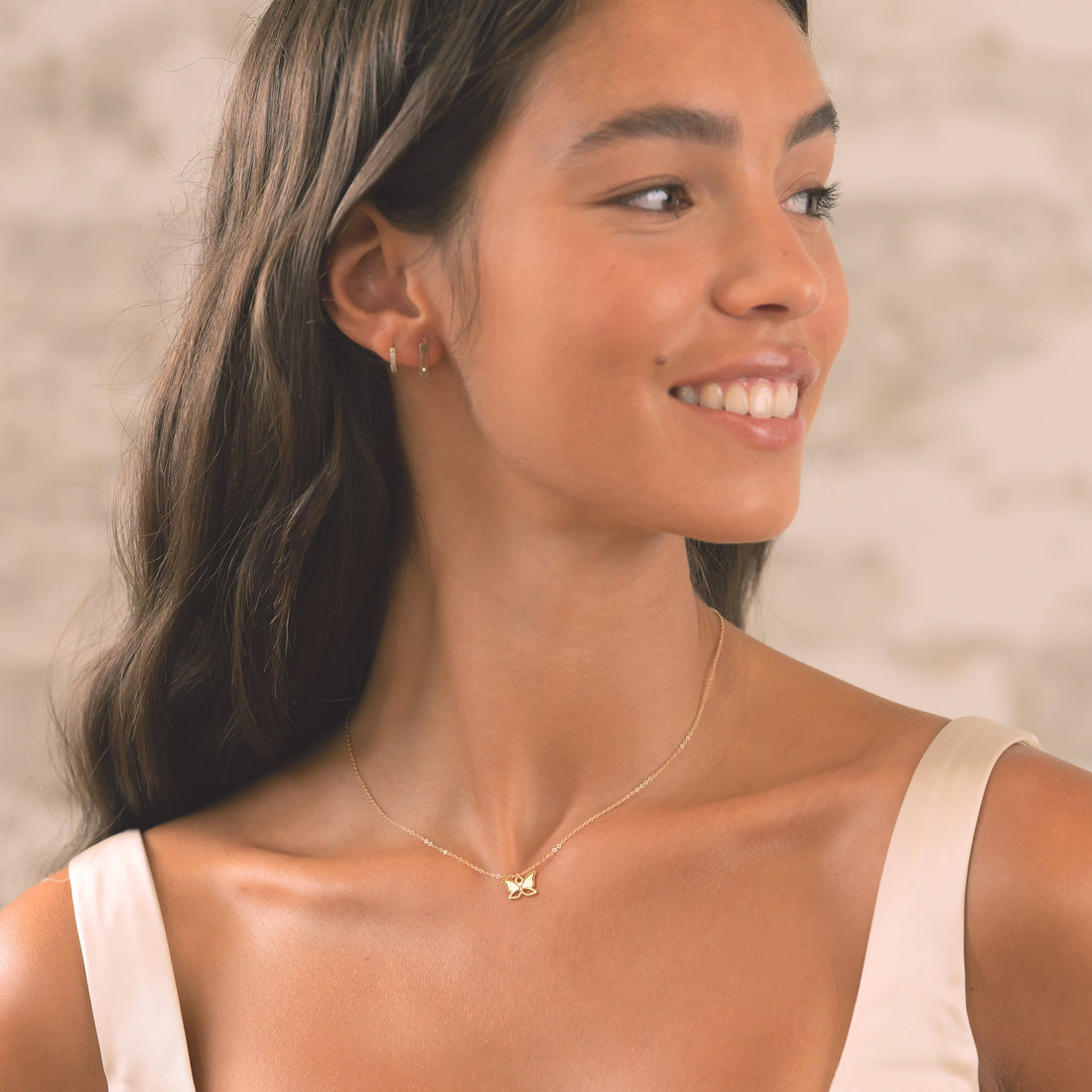 Butterfly Pendant Necklace