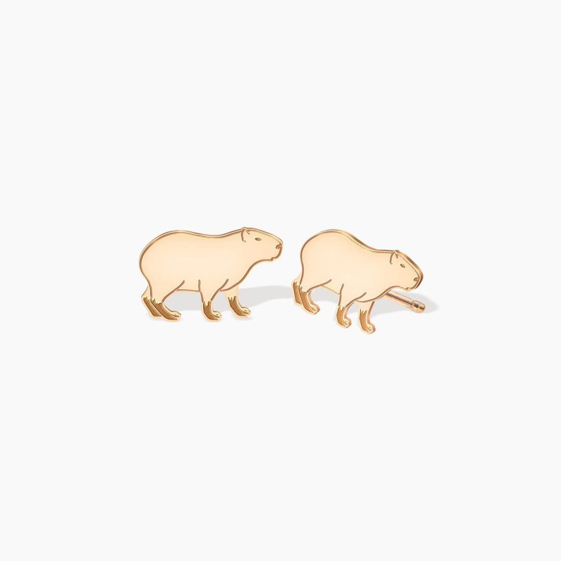 Capybara Studs Cute