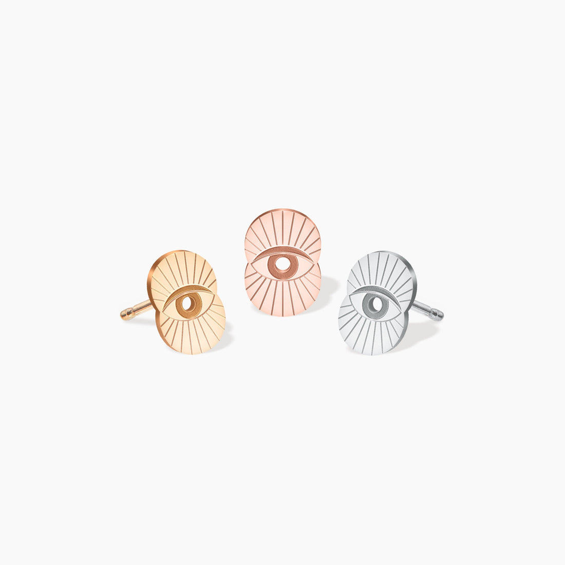 Evil Eye Stud Earrings