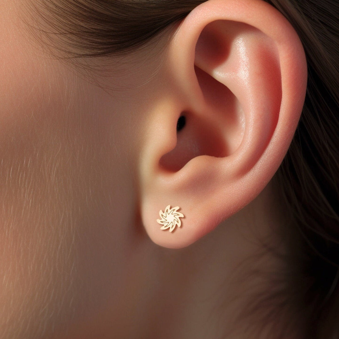 Dainty Space Earrings