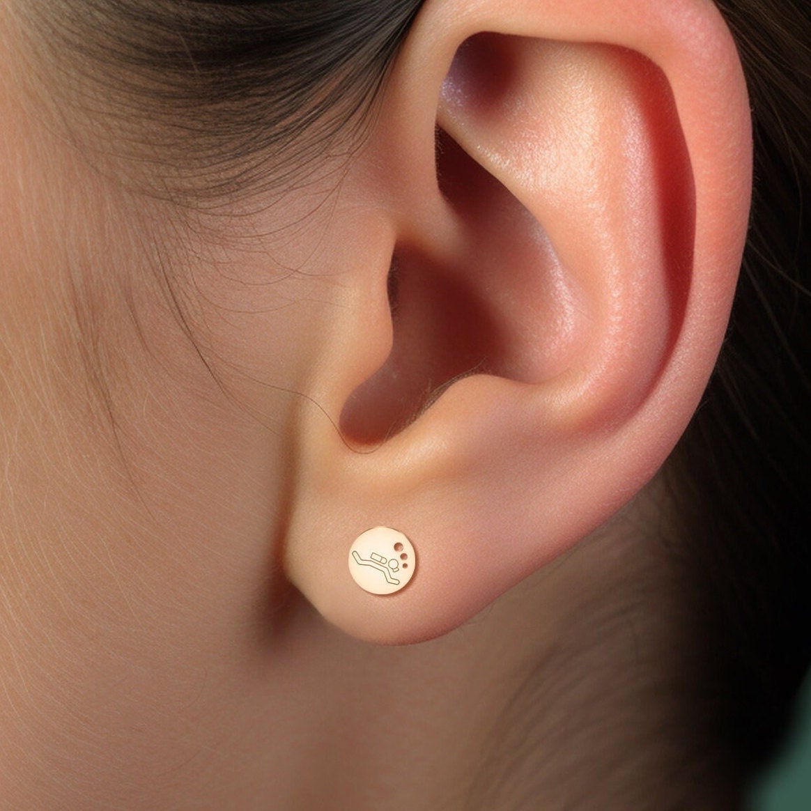 Scuba Diving Earrings