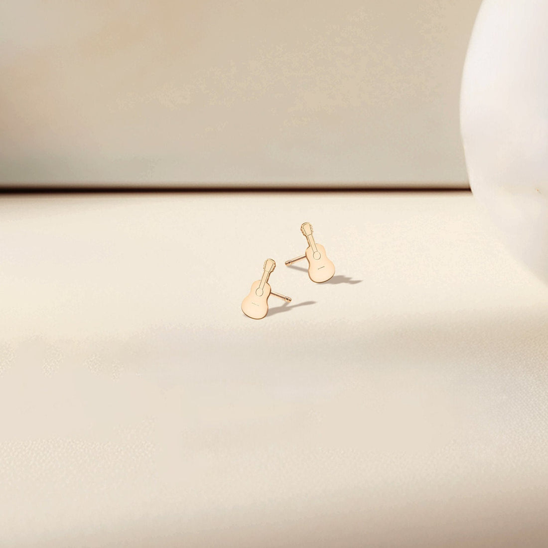 Acoustic Guitar Stud Earrings