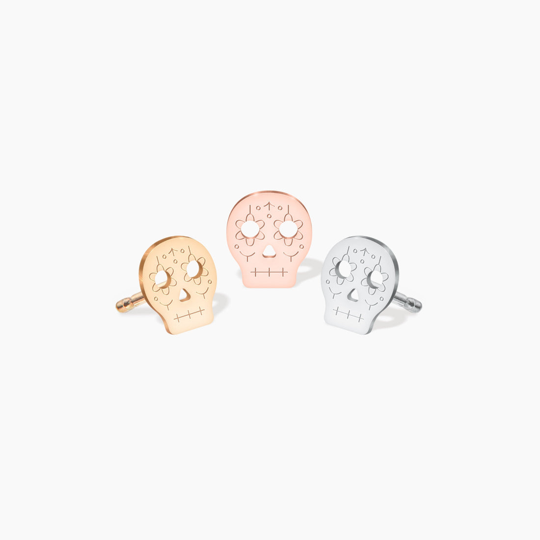 Gold Sugar Skull
